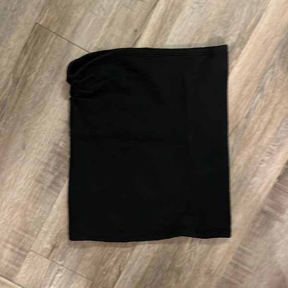 Hunza G Black Ruched Pencil Mini Skirt - Picture 4 of 4